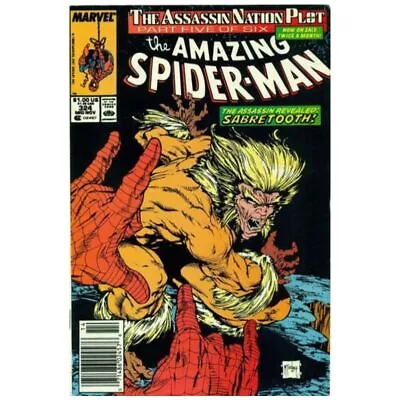 Buy Amazing Spider-Man (1963 Series) #324 Newsstand In NM Minus. Marvel Comics [h  • 20.81£