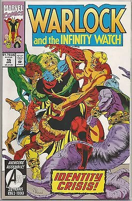Buy Warlock And The Infinity Watch #15 : Vintage Marvel Comic From April 1993 • 6.95£