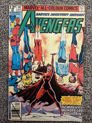 Buy The Avengers 187 Marvel 1979. Origin Of The Darkhold • 7.49£