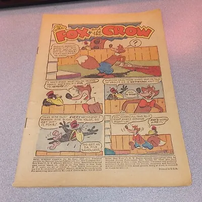 Buy Real Screen Comics #66 Sept 1953 DC Comics Golden Age Funny Animal Fox And Crow • 14.03£