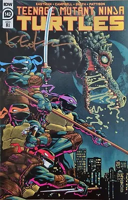 Buy Teenage Mutant Ninja Turtles #142 Gonzo Variant Kevin Eastman Signed • 39.95£