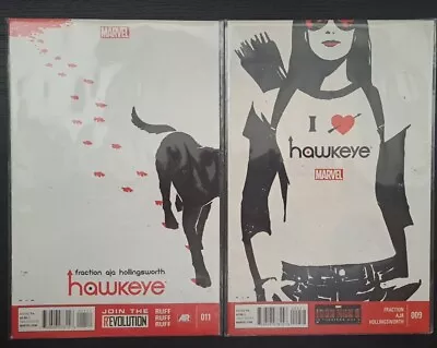 Buy Hawkeye #9 & #11 (2013) Comic Books- 2 Minor Keys! • 24.99£