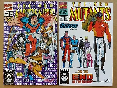 Buy New Mutants 99 VF 100 VF+ X-Force 1 Sealed Cable Marvel 1991 Lot Of 3 Liefeld  • 11.95£