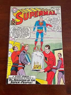 Buy Superman # 158 VF- DC Silver Age Comic Book Smallville Batman Flash Lantern J999 • 224.09£
