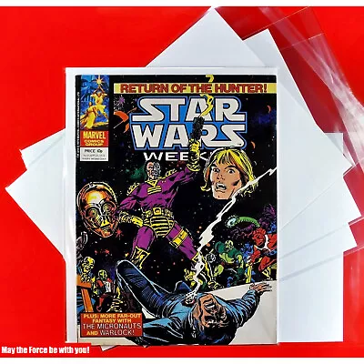 Buy Star Wars Weekly # 61     1 Marvel Comic Bag And Board 25 4 79 UK 1979 (British) • 14.99£