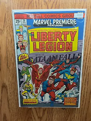 Buy Marvel Premiere Feat Liberty Legion 29 Marvel Comics 6.0 - E54-10 • 7.85£