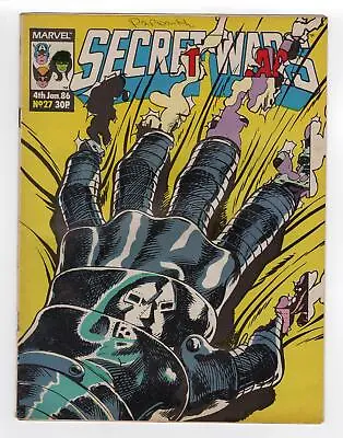 Buy 1985 Marvel Super Heroes Secret Wars #12 Fantastic Four #258 Cover Key Rare Uk • 20.54£