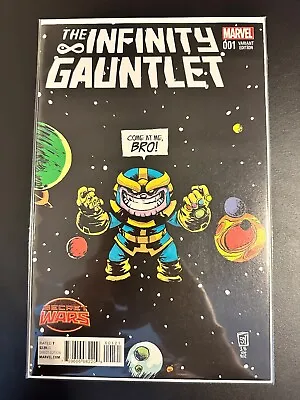 Buy Marvel The Infinity Gauntlet No. 1 - Skottie Young Variant Edition  • 10£