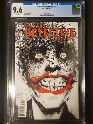 Buy Detective Comics #880 (2011) CGC 9.6, WP, Jock Cover And Art, Snyder Story!! • 260.18£