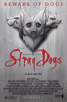 Buy Stray Dogs #1 | 5th Print Dracula Variant Cover | New | Image Comics - 2021 • 3.75£