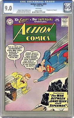 Buy Action Comics #253 CGC 9.0 1959 0963114002 • 1,525.98£