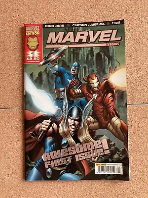 Buy Marvel Legends Collectors Edition #1 First Issue 2007 Iron Man Cap America Thor • 8.99£