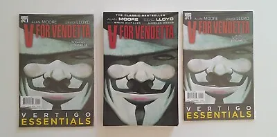 Buy 🔥🔥 V For Vendetta #1 - Vertigo Essentials X2  + The Book ! FIRST PRINT ! 🔥🔥 • 49.99£