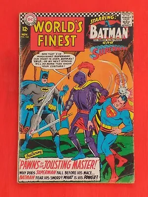 Buy DC Silver Age  WORLD'S FINEST No. 162  1966 FN+   Bagged And Boarded • 12.55£