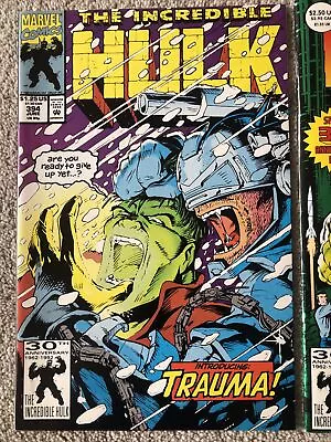Buy The Incredible Hulk # 393 30th Anniversary Issue (May 1992) & Issue 394 • 6£