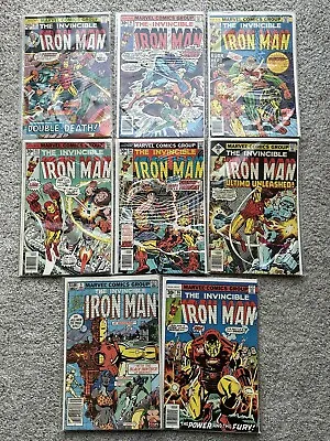 Buy Marvel Comics The Invincible Iron Man #58,91,92,93,94,95,96 / King Size Annual 5 • 63.44£
