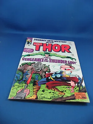 Buy Journey Into Mystery 115 Vg F Thor Kirby Marvel 1965 Origin Loki • 52.21£