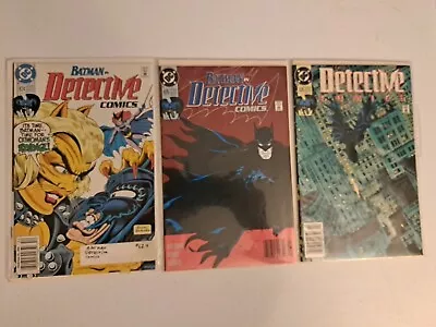Buy DETECTIVE COMICS #624 625 626 DC Comics Newsstand Variants • 11.99£