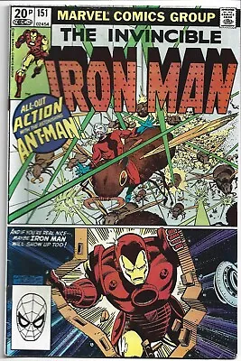 Buy Iron Man #151, 1981, Marvel Comic • 4.50£