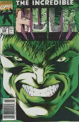 Buy INCREDIBLE HULK #379 F, Newsstand Marvel Comics 1991 Stock Image • 3.16£
