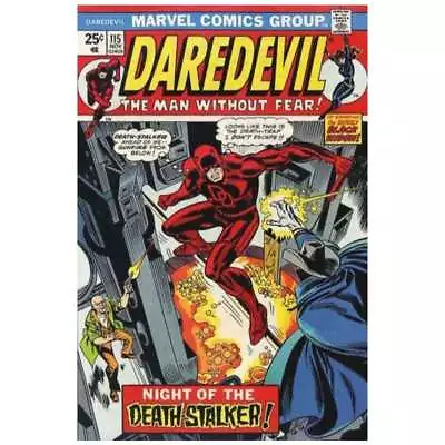 Buy Daredevil (1964 Series) #115 In F + Condition. Marvel Comics [a;(stamp Included) • 36.65£