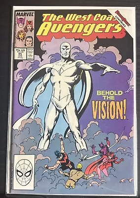Buy The West Coast Avengers #45 1989 Marvel Comics VF+ • 19£