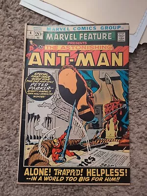 Buy Marvel Feature #4 The Astonishing Ant-Man · Marvel Comics 1972 • 15.81£