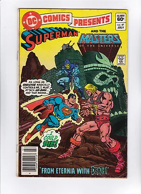 Buy DC Comics Presents #47 1982 - 1st He-Man And Skeletor In Comics - Newsstand • 110.65£