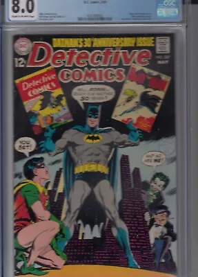 Buy Detective Comics 387 - 1969 - 30th Anniversary - CGC 8.0 • 144.99£