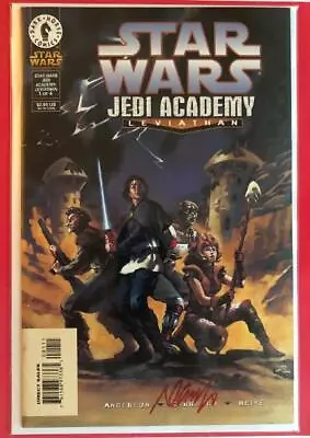 Buy Star Wars: Jedi Academy - Leviathan (1998) #1 - Signed Comic Book - Dark Horse  • 437.54£