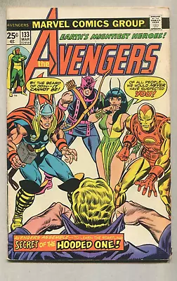 Buy The Avengers #133 VG+ Secret Of The Hooded One  Marvel Comics  SA • 4.79£