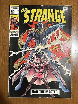 Buy Dr. Strange #177/Silver Age Marvel Comic Book/1st Masked Costume/VG-FN • 33.15£