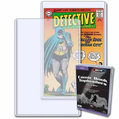 Buy Silver Age Comic Topload Holder By Bcw (1 Pack Of 10,  New) Top Loader Toploader • 28.77£