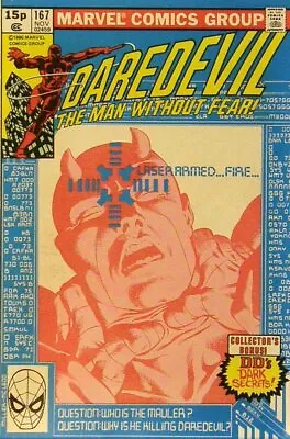 Buy Daredevil (Vol 1) # 167 FN- (Fine Minus-) Price VARIANT Marvel Comics AMERICAN • 12.99£