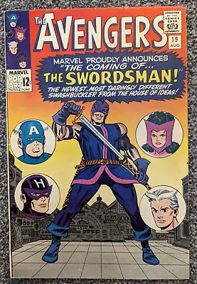 Buy The Avengers 19. 1965 Silver Age. 1st Appearance Of The Swordsman • 39.99£