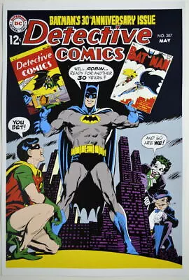 Buy DETECTIVE COMICS #387 COVER PRINT Classic Batman Cover Detective 27 Batman 1 • 16.88£