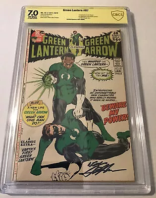Buy Green Lantern #87 CBCS SS 7.0 Signed Neil Adams￼ 1st John Stewart Green Lantern • 642.76£