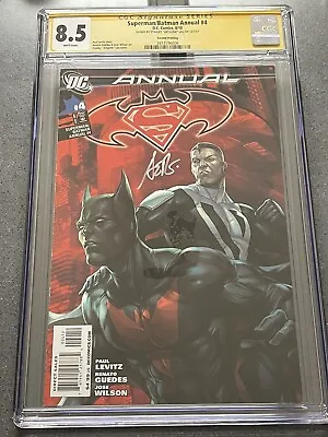 Buy Superman/Batman Annual #4,  2nd Print CGC SS 8.5, Signed By ARTGERM!!! RARE!!! • 315.37£