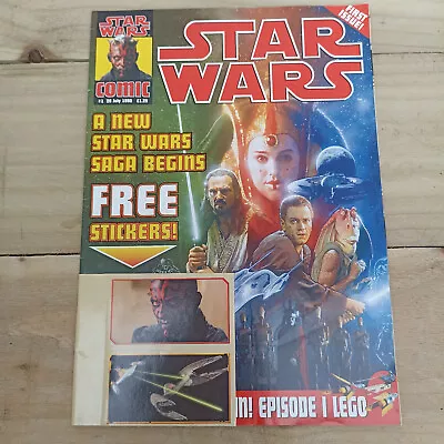 Buy Star Wars Comic #1 26 July 1999 With Free Stickers • 3.99£