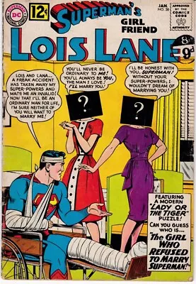 Buy Superman's Girl Friend LOIS LANE #38. DC Comics 1963. • 8£