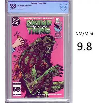 Buy Swamp Thing #43 - Key & 1st Appearance Of Chester Williams! CBCS 9.8 - New Slab! • 87.14£