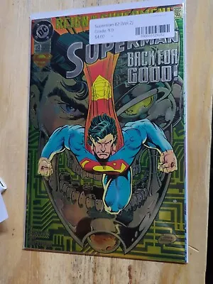 Buy Superman #82 (DC Comics, October 1993) Chrome Cover • 1.59£