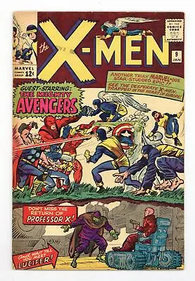 Buy Uncanny X-Men #9 PR 0.5 1965 1st Avengers/X-Men Crossover • 110.37£