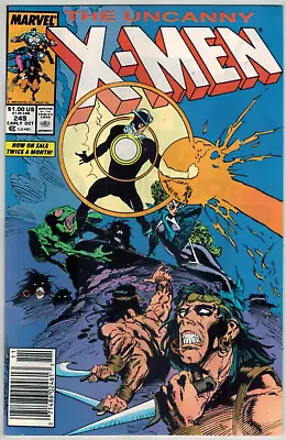 Buy Uncanny X-Men 249  The Dane Curse  VF 1989 Marvel Comic • 3.91£