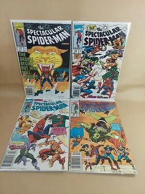 Buy Spectacular Spider-Man #168 169 170 171 8.5 (VF+) Average Comic Marvel 1990  • 31.87£