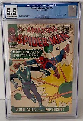 Buy Amazing Spider-Man #36 CGC 5.5 • 240£