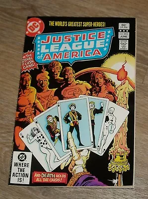 Buy JUSTICE LEAGUE Of AMERICA # 203 DC COMICS June 1982 GEORGE PEREZ  COVER ART • 7.91£