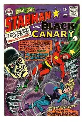Buy Brave And The Bold #61 7.5 // Origin Of Starman & Black Canary Dc Comics 1965 • 124.73£