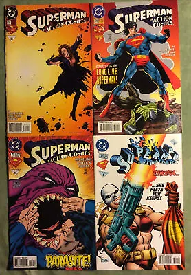 Buy Action Comics #710. #711. #715. #718.  1995 - 1996. DC Comics. • 12£