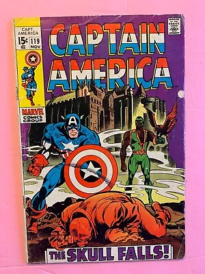 Buy Captain America #119 - Nov 1969 - Vol.1 - Minor Key               (7523) • 10.08£
